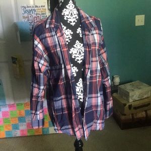 Old Navy boyfriend style flannel